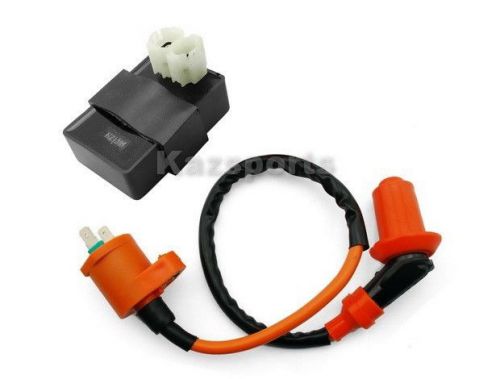 For Kymco SYM Vento Scooter Performance Ignition Coil + DC CDI GY6 Engine