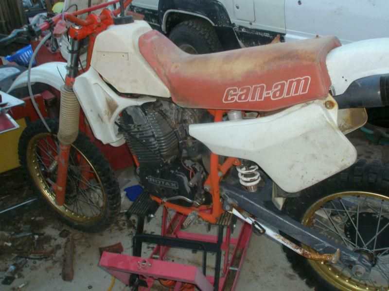 1985 can-am sonic 500 rotax fourstroke motorcycle