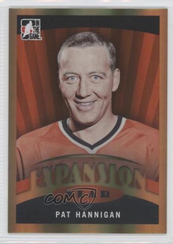 2011 In the Game Broad Street Boys Series Gold #13 Pat Hannigan Hockey Card 7i6