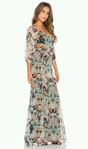 NWT Size 6 Anthropologie New Leaf Maxi Dress by Twelfth Street Cynthia Vincent