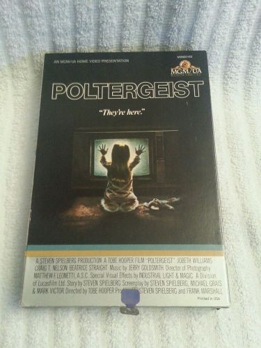 Poltergeist original (1982 BETA/Betamax Big Box) very good horror movie