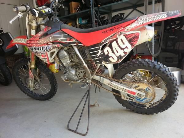 CRF150F with spare parts
