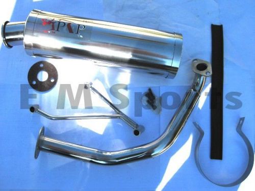 Scooter moped 125cc 150cc kymco agility 125 150 movie performance exhaust pipe