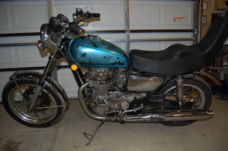 1975 Yamaha XS650 Motorcycle