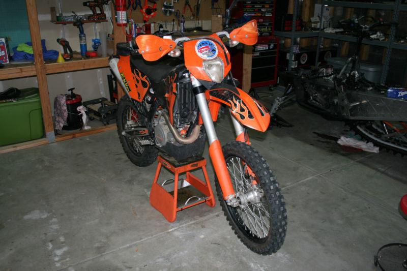 2009 KTM 530 EXC with 610cc Thumper Racing big bore kit