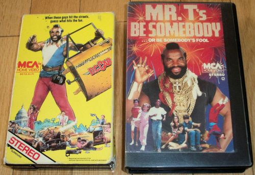 Mr. t beta lot (2) d.c. cab + be somebody... or be somebody&#039;s fool 1983