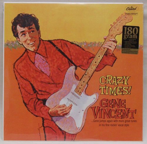 GENE VINCENT Crazy Times [Vinyl LP] New Sealed 180 Gram
