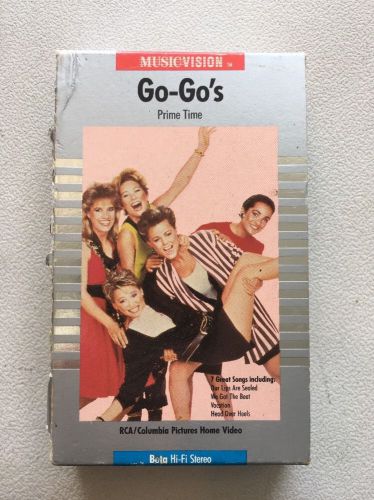 The go go&#039;s prime time 1985 music home video beta hi fi stereo not vhs