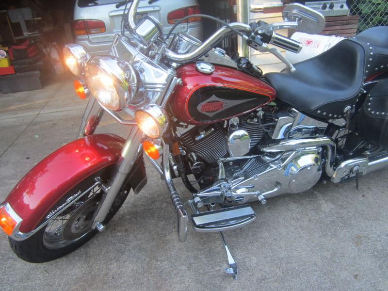 1999 HARLEY DAVIDSON HERITAGE CLASSIC Low Miles motorcycle + original parts