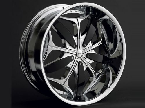 22 Dvinci Vento wheels rims &amp; tires fitChrysler 300 Challenger Camaro Charger