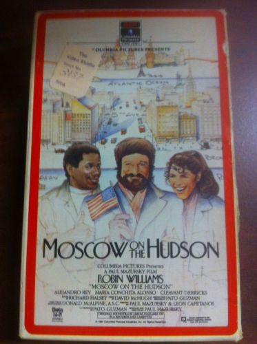 MOSCOW ON THE HUDSON Beta Robin Williams Original Release on Video 1984