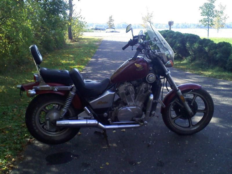 1986 Honda Shadow 700 Repairable 30,620 Miles Have Title.Been Sitting.