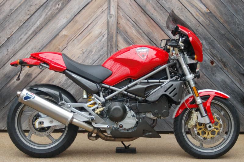 2002 Ducati S4 Monster, SPS Engine Rebuild, 123 HP, Termignoni's, Carbon Fiber!