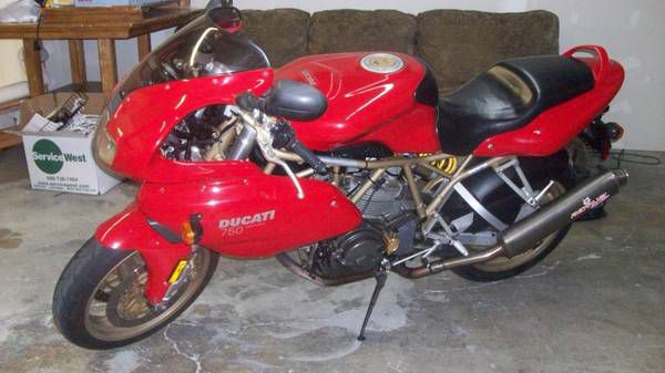 2001 Ducati 750ss Dual Pipes 21k miles
