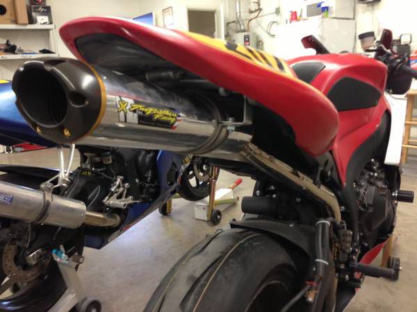 Honda 600RR -Two Brothers Exhaust, PCV, and NEW BMC Filter Honda 600RR