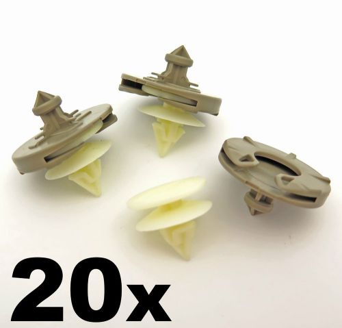 20x plastic door card clips for vw golf mk3 &amp; vento- trim clips for door panel