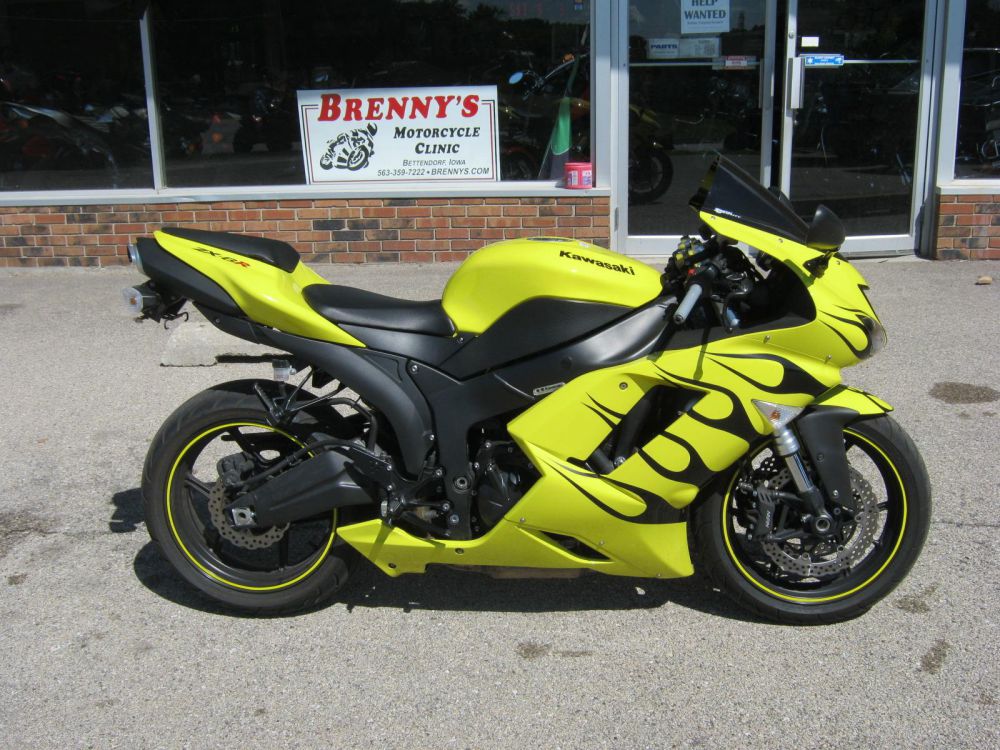 2008 Kawasaki ZX6R 600 Ninja Sportbike 