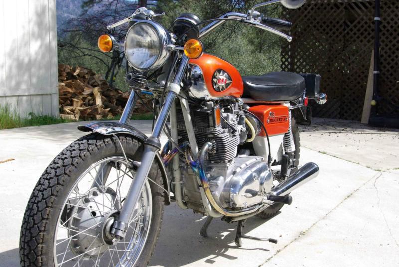 1971 BSA Rocket 3 Factory 5 speed A75RV Triple Motorcycle