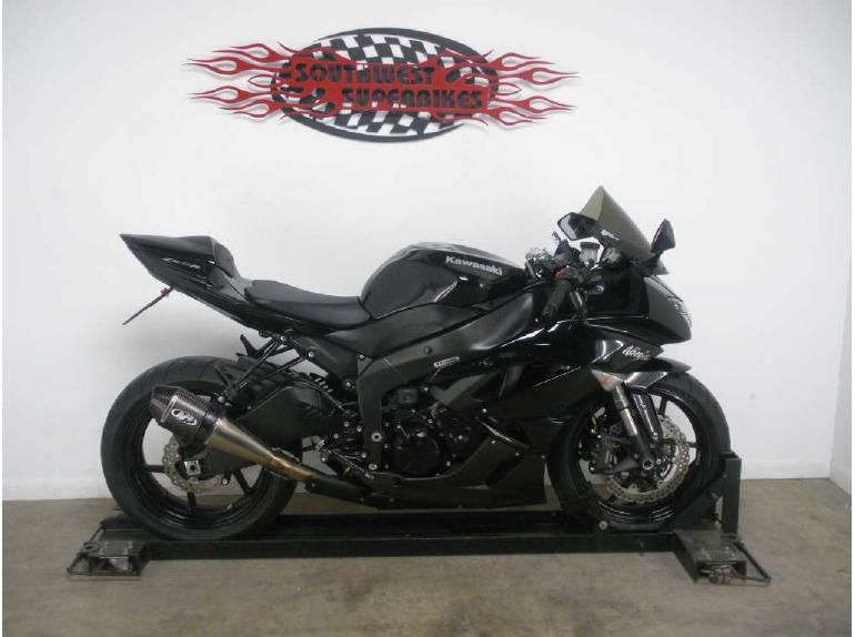 2009 kawasaki ninja zx-6r  sportbike 
