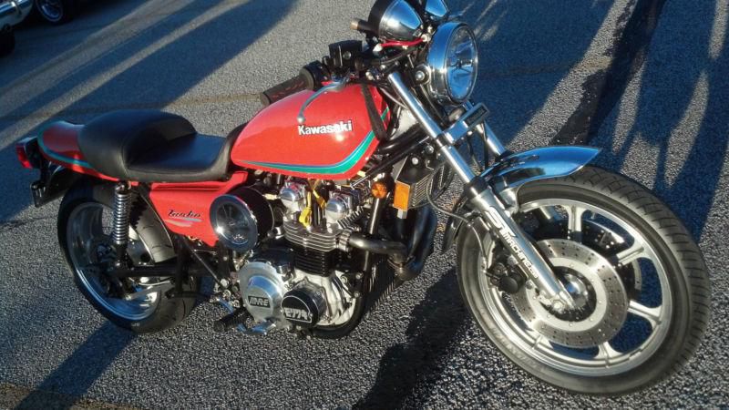1980 old school kz1000,custom,kawasaki,dragbike