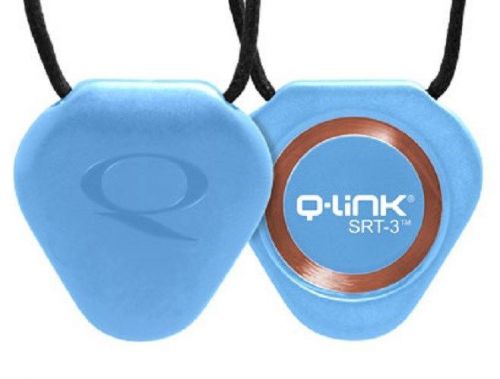 THE NEW Clarus Q-LINK TRANS BLUE SRT3 QLink Pendant