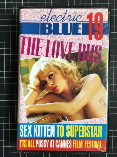 Electric blue #19 beta not vhs video magazine r rated men&#039;s interest softcore