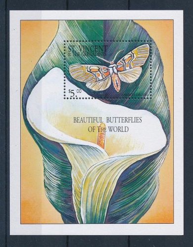 [33141] St. Vincent &amp; Grenadines 2001 Butterflies Schmetterlingen MNH Sheet