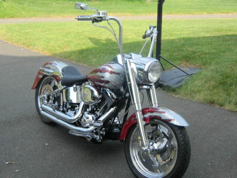 Harley Davidson Fatboy - all customized - NO RESERVE
