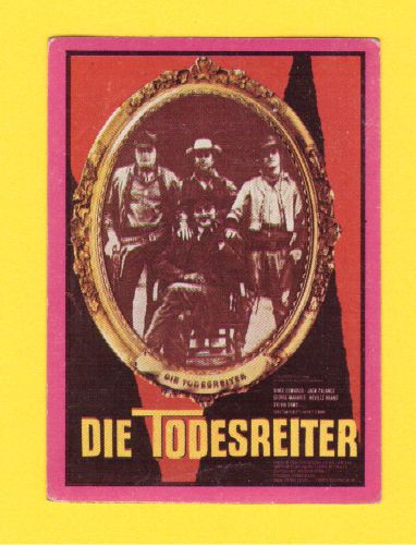 The desperados vince edwards jack palance scarce german film movie sticker