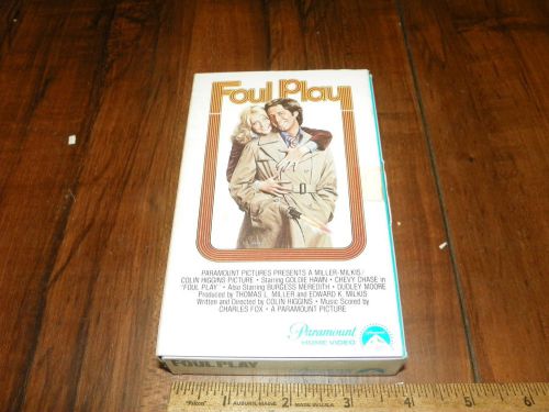 1978 Beta BetaMax Movie - FOUL PLAY - Goldie Hawn, Chevy Chase, Dudley Moore +