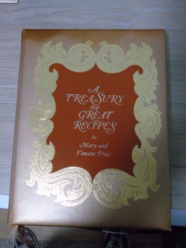 Treasury of great recipes Mary and Vincent Price 1965 first printing