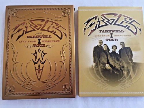 The Eagles Farewell I Tour Live From Melbourne DVD 2 Disc Set Bonus Music CD