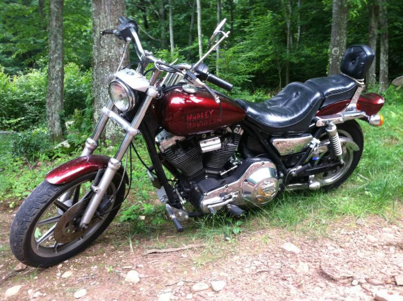1990 Harley Custome FXR Low Rider Wide Glide LOW Miles LOW Reserve