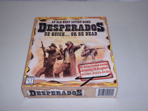 Desperados: Be Quick or Be Dead CD-ROM for Windows Brand New in Sealed Box game