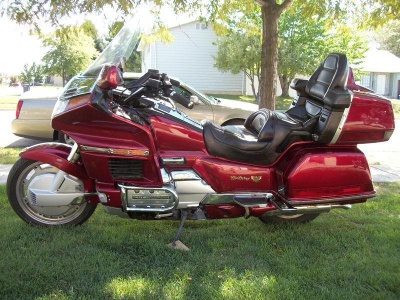 96 HONDA GOLDWING GL1500 ASPENCADE, RED, ONLY 17K MILES, LOADED, EXCELLENT!