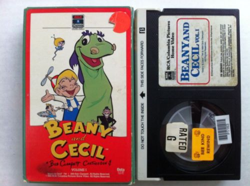 BEANY AND CECIL VOL 1 - Beta - Original Release on Video
