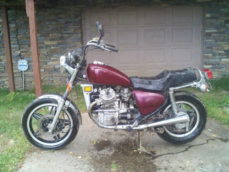 1982 Honda CX500 24,298 Miles Runs And Drives Have Title.Been Sitting 3 Years.
