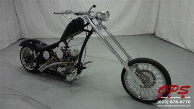 2004 Sinister BMF Chopper Motorcycle - Softail, Custom Paint, Low Miles & More!