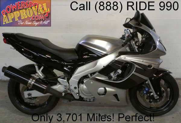 2005 used Yamaha YZF600R sport bike for sale with only 3,701miles - u1350