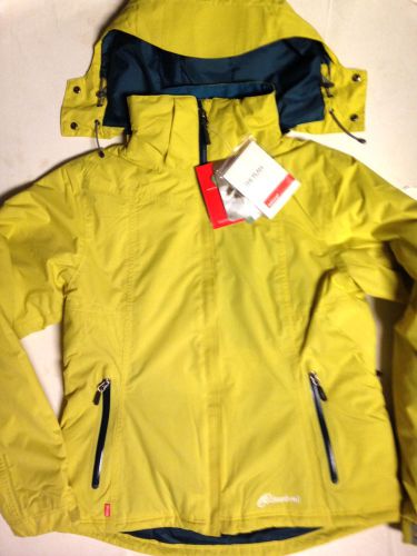 Cloudveil desperado jacket womens ski recco primaloft waterproof jacket yellow l