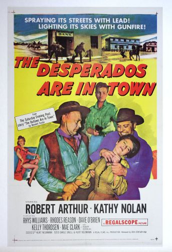 Original Vintage Movie PosterThe Desperados 1956