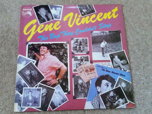 Gene Vincent LP The Bop They Couldn&#039;t Stop MINT