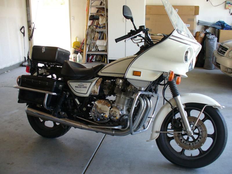 Kawasaki KZ1000 Police Motorcycle 1996