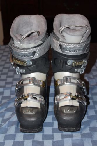TECNICA VENTO 6 Superfit Ski Boots woman&#039;s 7 1/2, silver/grey 4 buckle