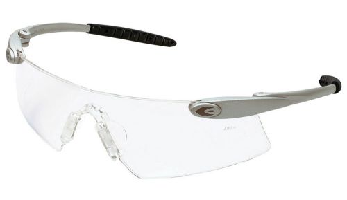 $8.99 DESPERADO SAFETY GLASSES SILVER/CLEAR FREE EXPEDITED SHIPPING