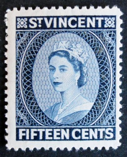 St. Vincent 1955-63 Definitive SG195 15c Mint (LMM) Stamp