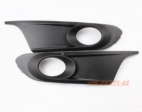 Pair oe front bumper fog lamp grille for vw jetta mk6 11-14 mk5 vento 5c6853665a