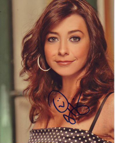 Alyson hannigan signed autographed 8x10 how i met your mother lily photograph