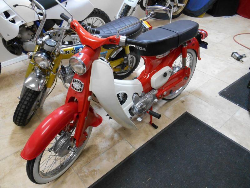 1966 Honda Super Cub 50cc scooter. Restored & Beautiful Conditon. Very Rare. NR