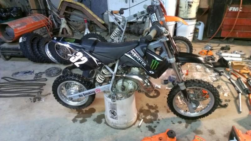 KTM 50 Monster Energy Race Package! Tons of Extras!
